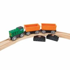 Hape Diesel Freight Train -Children's Trendy Toy Store diesel freight train hape lil tulips 6604956205174