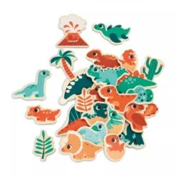 Janod Dino Magnets - 24 Pieces