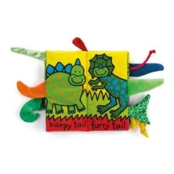 JELLYCAT Dino Tails Book 5 JELLYCAT Dino Tails Book -Children's Trendy Toy Store dino tails book jellycat lil tulips 28277875081334