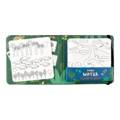 Dinosaur Magic Water Colour-in Cards 5 Dinosaur Magic Water Colour-in Cards -Children's Trendy Toy Store dinosaur magic water colour in cards floss and rock lil tulips 30881775747190