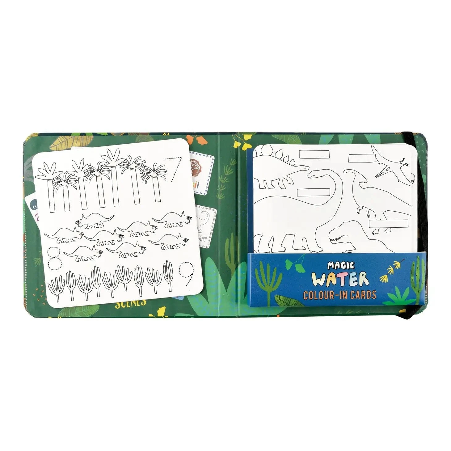 Dinosaur Magic Water Colour-in Cards 4 Dinosaur Magic Water Colour-in Cards - Image 2
