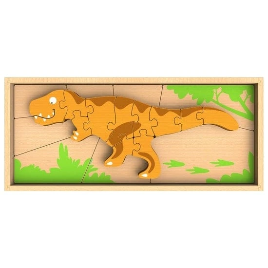 Dinosaur Skeleton Puzzle - Tyrannosaurus 4 Dinosaur Skeleton Puzzle - Tyrannosaurus - Image 2