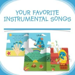 Ditty Bird Baby Sound Book: Instrumental Children's Songs 8 Ditty Bird Baby Sound Book: Instrumental Children's Songs -Children's Trendy Toy Store ditty bird baby sound book instrumental children s songs ditty bird book lil tulips 27966040113270