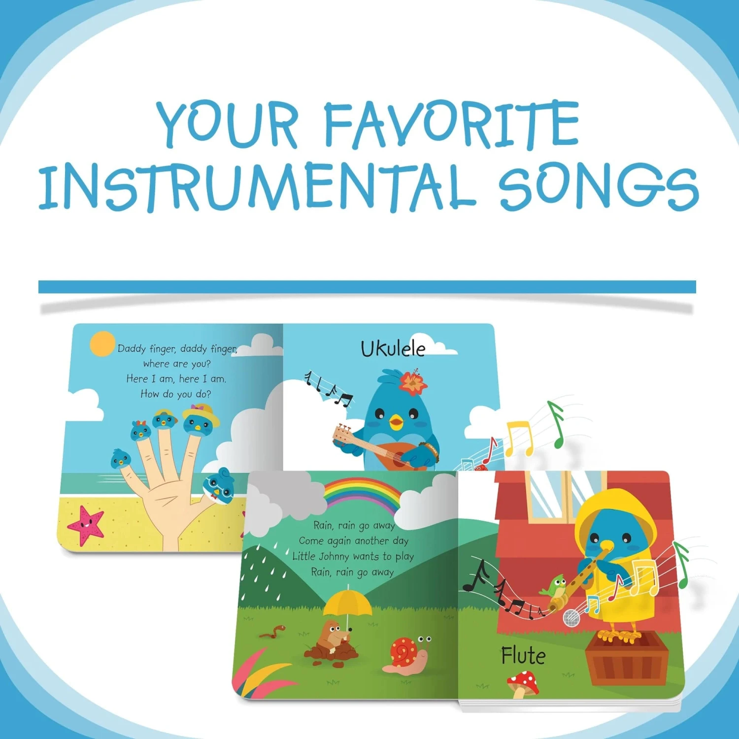 Ditty Bird Baby Sound Book: Instrumental Children's Songs 5 Ditty Bird Baby Sound Book: Instrumental Children's Songs - Image 3