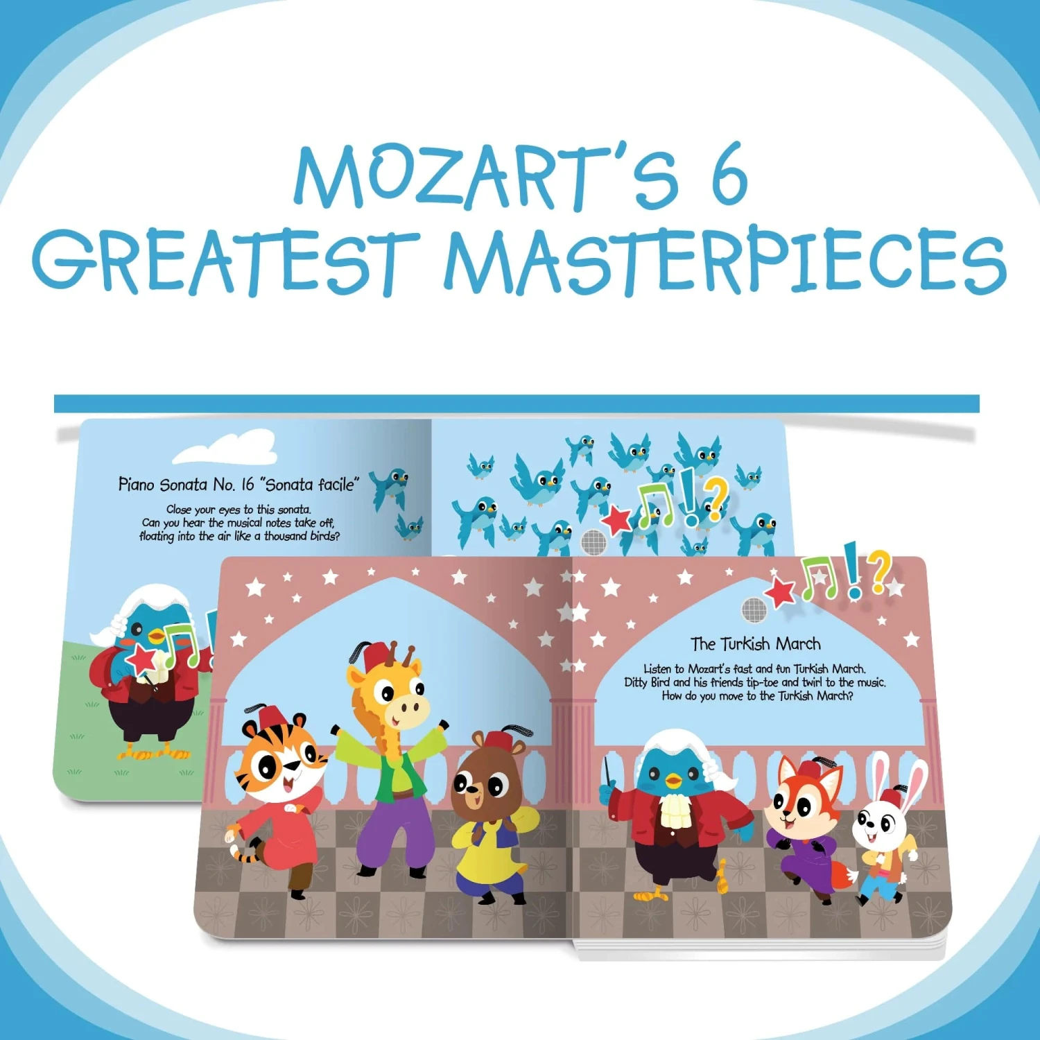 Ditty Bird Baby Sound Book: Music Of Mozart 5 Ditty Bird Baby Sound Book: Music Of Mozart - Image 3