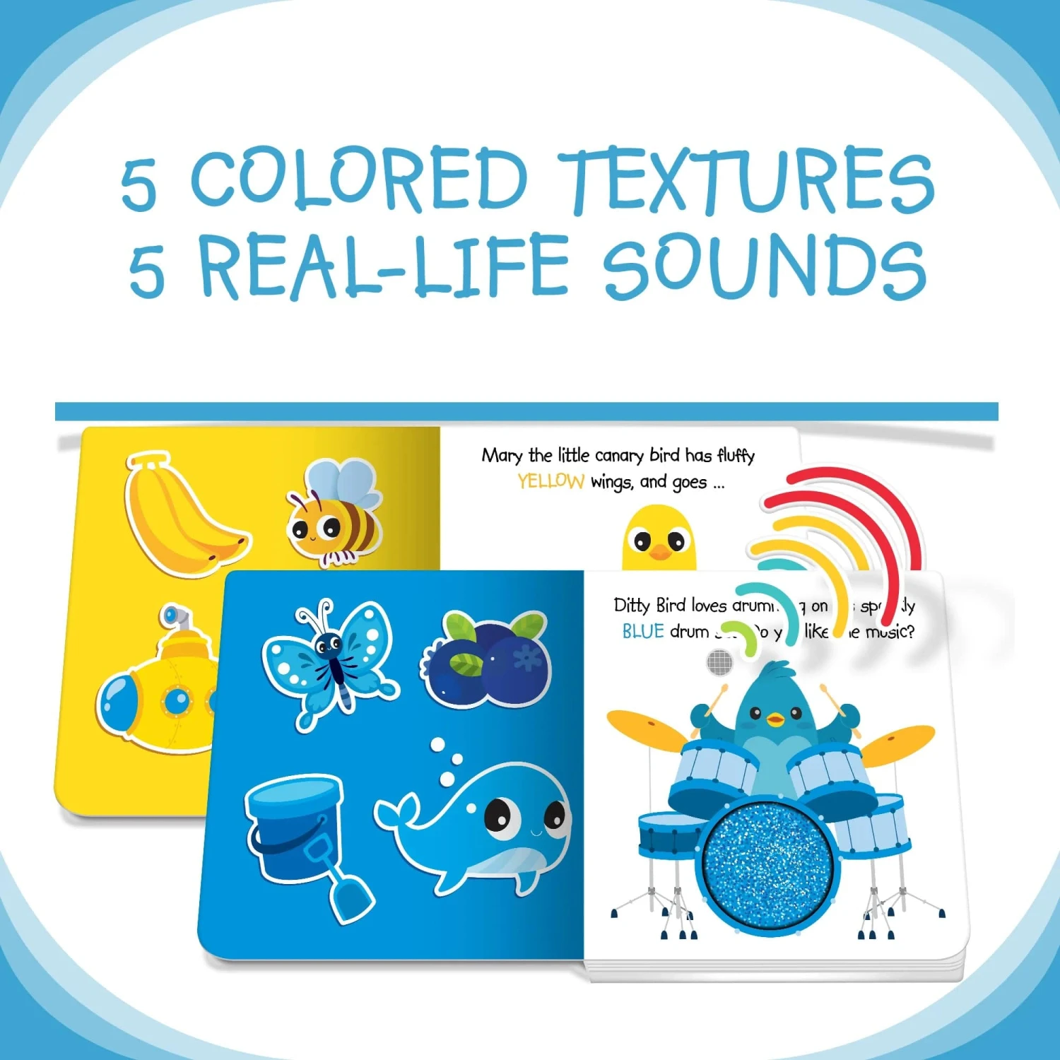 Ditty Bird Baby Sound Book: Touch The Colors 4 Ditty Bird Baby Sound Book: Touch The Colors - Image 2