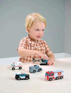 Tender Leaf Emergency Vehicles -Children's Trendy Toy Store emergency vehicles tender leaf lil tulips 30572329009270