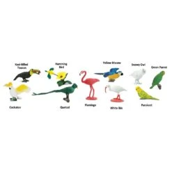 Exotic Birds TOOB 7 Exotic Birds TOOB -Children's Trendy Toy Store exotic birds toob safari ltd lil tulips 29853432676470