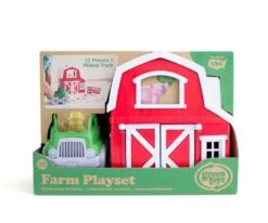 Green Toys Farm Playset -Children's Trendy Toy Store farm playset green toys lil tulips 30081048379510