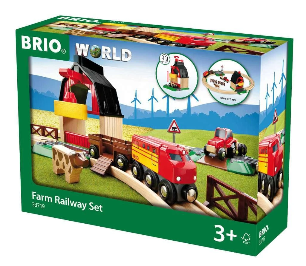 Brio Farm Railway Set 4 Brio Farm Railway Set - Image 2