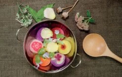 Flowers Sensory Play Stones 10 Flowers Sensory Play Stones -Children's Trendy Toy Store flowers sensory play stones yellow door us llc lil tulips 29266594889846