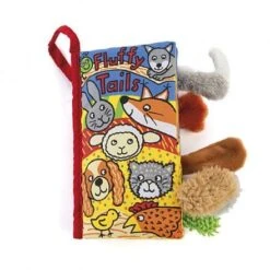 JELLYCAT Fluffy Tails Book