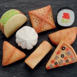Foods Of The World Sensory Play Stones