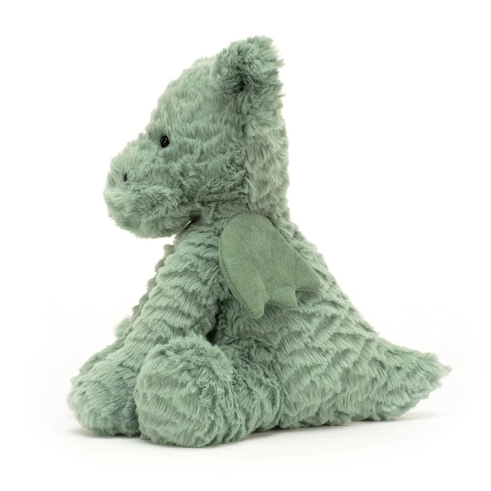 JELLYCAT Fuddlewuddle Dragon Medium 4 JELLYCAT Fuddlewuddle Dragon Medium - Image 2