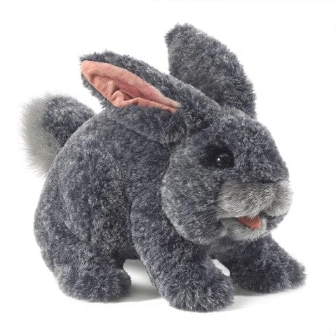 Gray Bunny Rabbit Hand Puppet 3 Gray Bunny Rabbit Hand Puppet