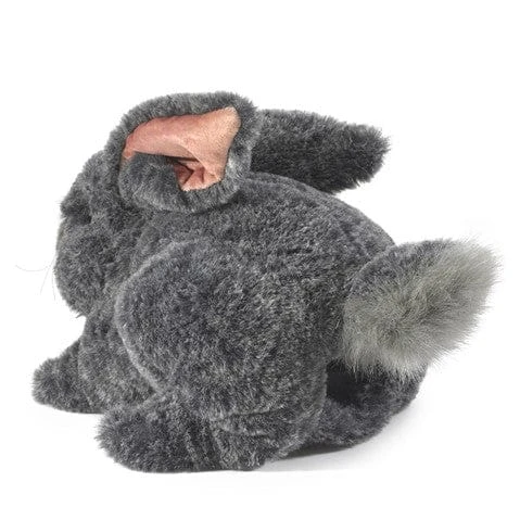 Gray Bunny Rabbit Hand Puppet 5 Gray Bunny Rabbit Hand Puppet - Image 3