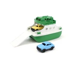 Green Toys Green Ferry Boat With Mini Cars