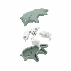 Halftoys Wolf -Children's Trendy Toy Store halftoys wolf halftoys lil tulips 30986696163446