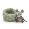 JELLYCAT Hibernating Mouse 2 JELLYCAT Hibernating Mouse -Children's Trendy Toy Store hibernating mouse jellycat jellycat lil tulips 29202401460342