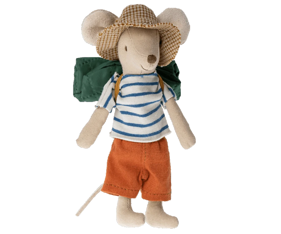 Maileg Hiker Mouse Big Brother 3 Maileg Hiker Mouse Big Brother