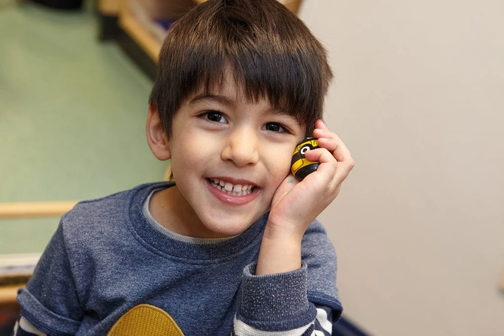 Honey Bee Number Sensory Stones 6 Honey Bee Number Sensory Stones - Image 4