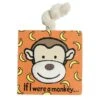 JELLYCAT If I Were A Monkey Board Book 1 JELLYCAT If I Were A Monkey Board Book -Children's Trendy Toy Store if i were a monkey board book jellycat jellycat lil tulips 3846896451702