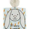 JELLYCAT If I Were A Rabbit Board Book 1 JELLYCAT If I Were A Rabbit Board Book -Children's Trendy Toy Store if i were a rabbit board book jellycat jellycat lil tulips 21317514446