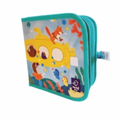 Jaq Jaq & Friends Erasable Book - Submarine -Children's Trendy Toy Store jaq jaq friends erasable book submarine jaq jaq bird lil tulips 28334872068214