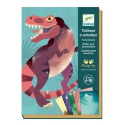 Djeco Jurassic Rub-On Foil Transfer Craft Kit