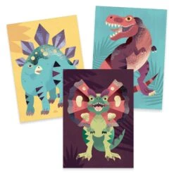 Djeco Jurassic Rub-On Foil Transfer Craft Kit -Children's Trendy Toy Store jurassic rub on foil transfer craft kit djeco lil tulips 30273010237558