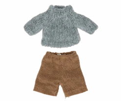 Maileg Knitted Sweater And Pants For Big Brother
