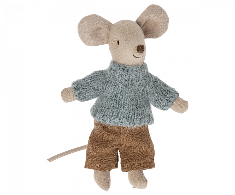 Maileg Knitted Sweater And Pants For Big Brother 4 Maileg Knitted Sweater And Pants For Big Brother - Image 2