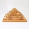 Large Natural Stepped Pyramid -Children's Trendy Toy Store large natural stepped pyramid grimm s lil tulips 30366119690358