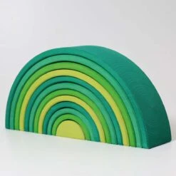 Large Rainbow Forest Green 13 Large Rainbow Forest Green -Children's Trendy Toy Store large rainbow forest green grimm s lil tulips 29449122250870
