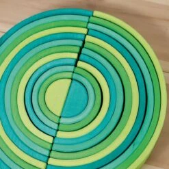 Large Rainbow Meadow Green 13 Large Rainbow Meadow Green -Children's Trendy Toy Store large rainbow meadow green grimm s lil tulips 29449111765110