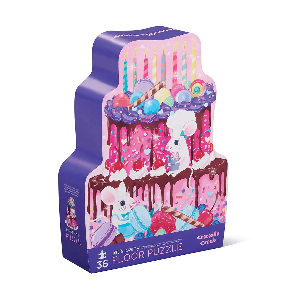 Crocodile Creek Let's Party Puzzle 36 Piece 3 Crocodile Creek Let's Party Puzzle 36 Piece