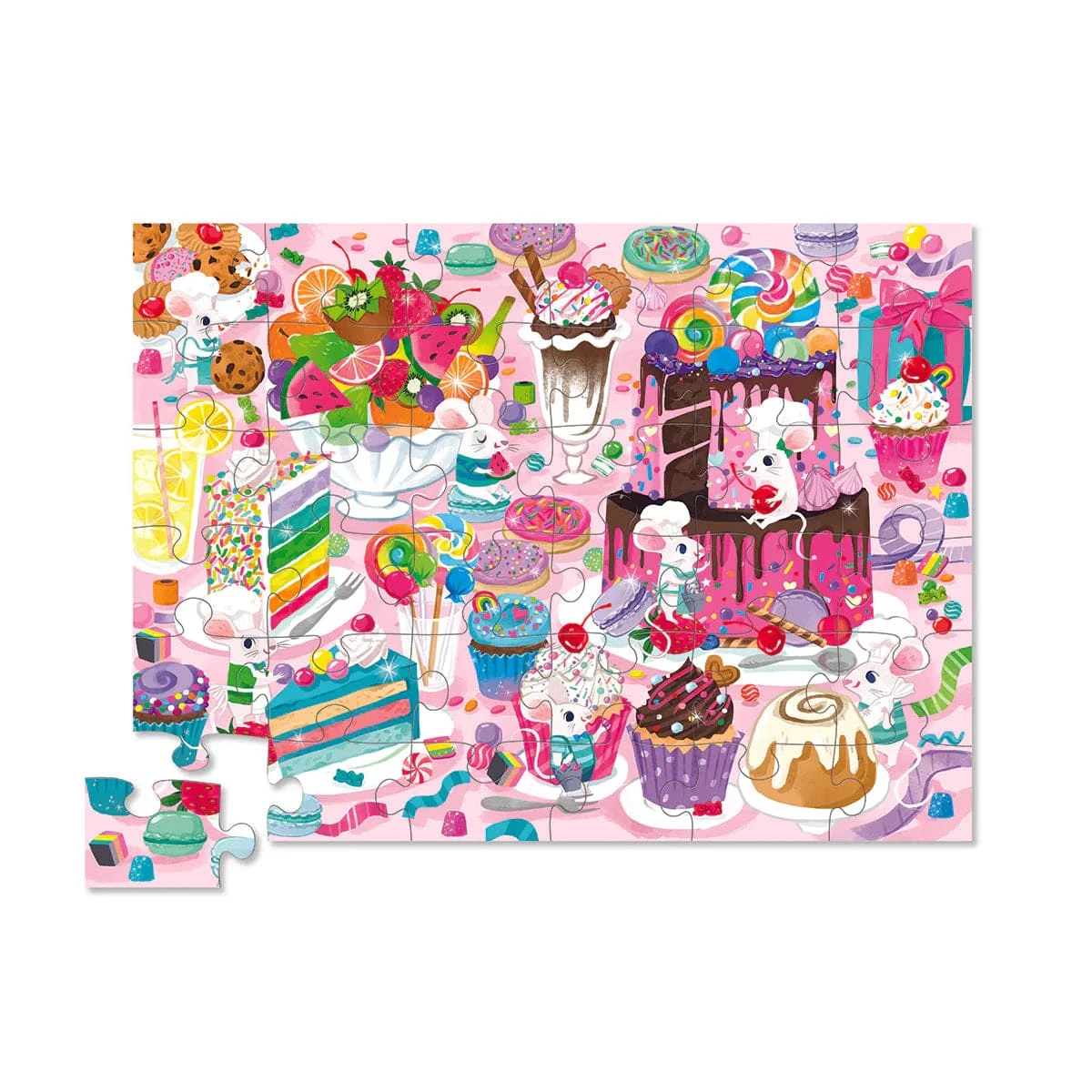 Crocodile Creek Let's Party Puzzle 36 Piece 4 Crocodile Creek Let's Party Puzzle 36 Piece - Image 2