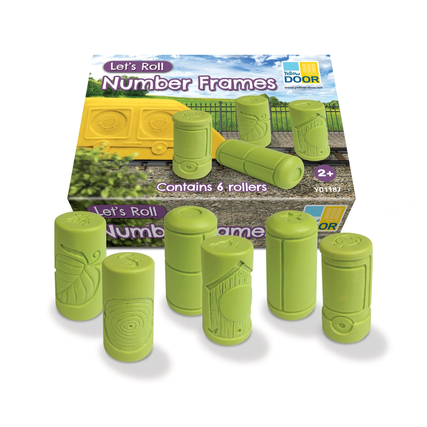 Let's Roll – Number Frame Play Set 3 Let's Roll – Number Frame Play Set