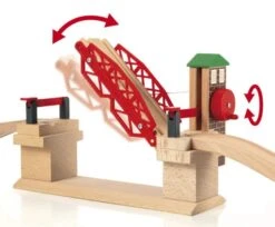Brio Lifting Bridge -Children's Trendy Toy Store lifting bridge brio model trains train sets lil tulips 30092106727542