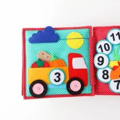 Little Farm Numeracy Quiet Book 8 Little Farm Numeracy Quiet Book -Children's Trendy Toy Store little farm numeracy quiet book educating amy lil tulips 30603927093366