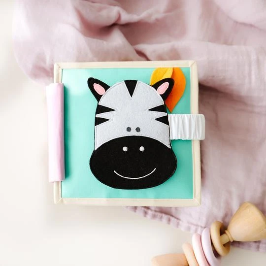 Little Zebra Mini Quiet Book 3 Little Zebra Mini Quiet Book