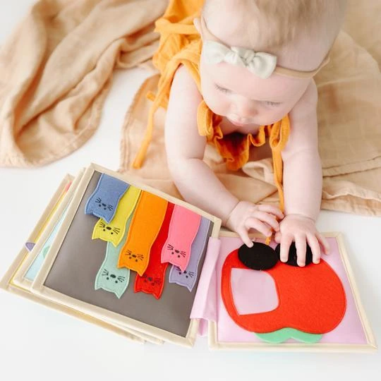 Little Zebra Mini Quiet Book 4 Little Zebra Mini Quiet Book - Image 2