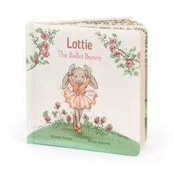 JELLYCAT Lottie The Ballet Bunny Book -Children's Trendy Toy Store lottie the ballet bunny book jellycat jellycat lil tulips 30182660931702