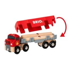 Brio Lumber Truck -Children's Trendy Toy Store lumber truck brio model trains train sets lil tulips 30092091719798