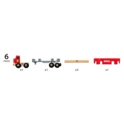Brio Lumber Truck -Children's Trendy Toy Store lumber truck brio model trains train sets lil tulips 30092091752566