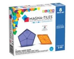 Magna-Tiles® Polygons 8 Piece Expansion Set