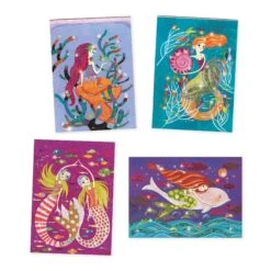 Djeco Mermaids Glitter Craft Kit