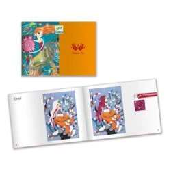 Djeco Mermaids Glitter Craft Kit -Children's Trendy Toy Store mermaids glitter craft kit djeco lil tulips 28860191342710