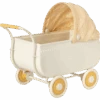 Maileg Micro Pram - Yellow 1 Maileg Micro Pram - Yellow -Children's Trendy Toy Store micro pram yellow maileg lil tulips 29239379427446