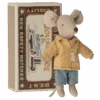 Maileg NEW Big Brother Mouse In Matchbox 2 Maileg NEW Big Brother Mouse In Matchbox -Children's Trendy Toy Store new big brother mouse in matchbox maileg lil tulips 29245528408182